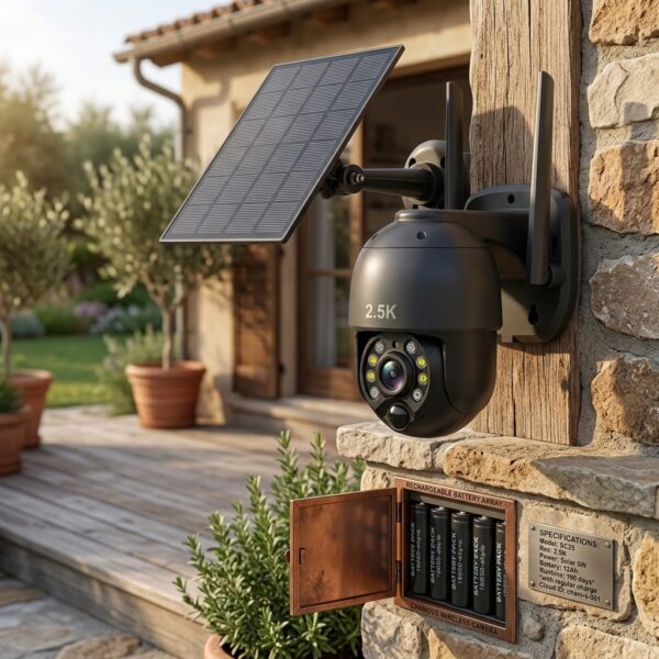 Caméra solaire extérieure pour maison