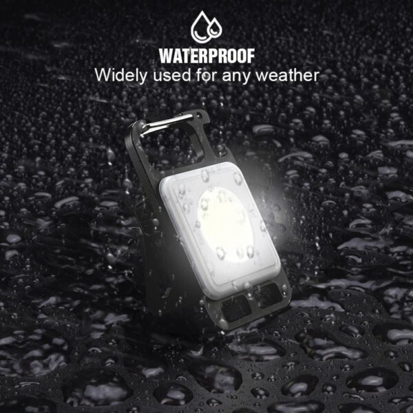 Mini lampe de poche Portable à LED COB, torche de travail