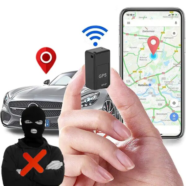 antivol voiture Mini localisateur GPS magnétique, localisateur de voiture en temps réel