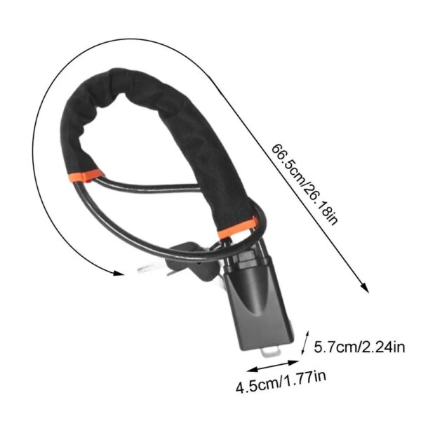 antivol voiture Verrou universel pour volant de voiture, haute sécurité