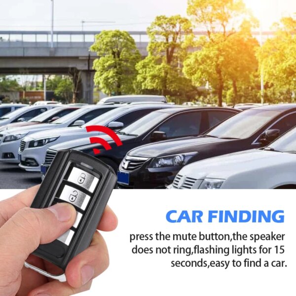 antivol voiture Système d'alarme de voiture intelligent, sans clé