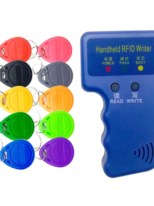 lecteur rfid - Copieur portable 125KHz EM4100 TK4100 RFID, graveur, programmateur