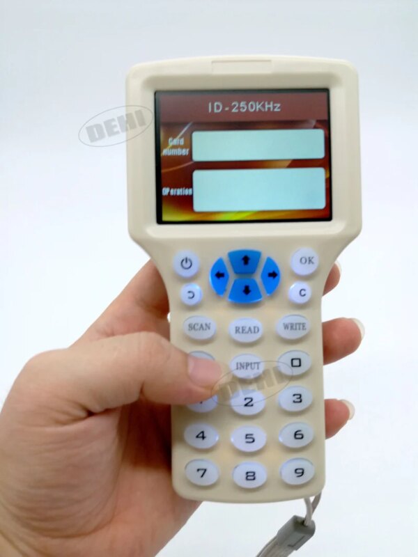 lecteur rfid - copieur NFC anglais, 10 programmeur de fréquence