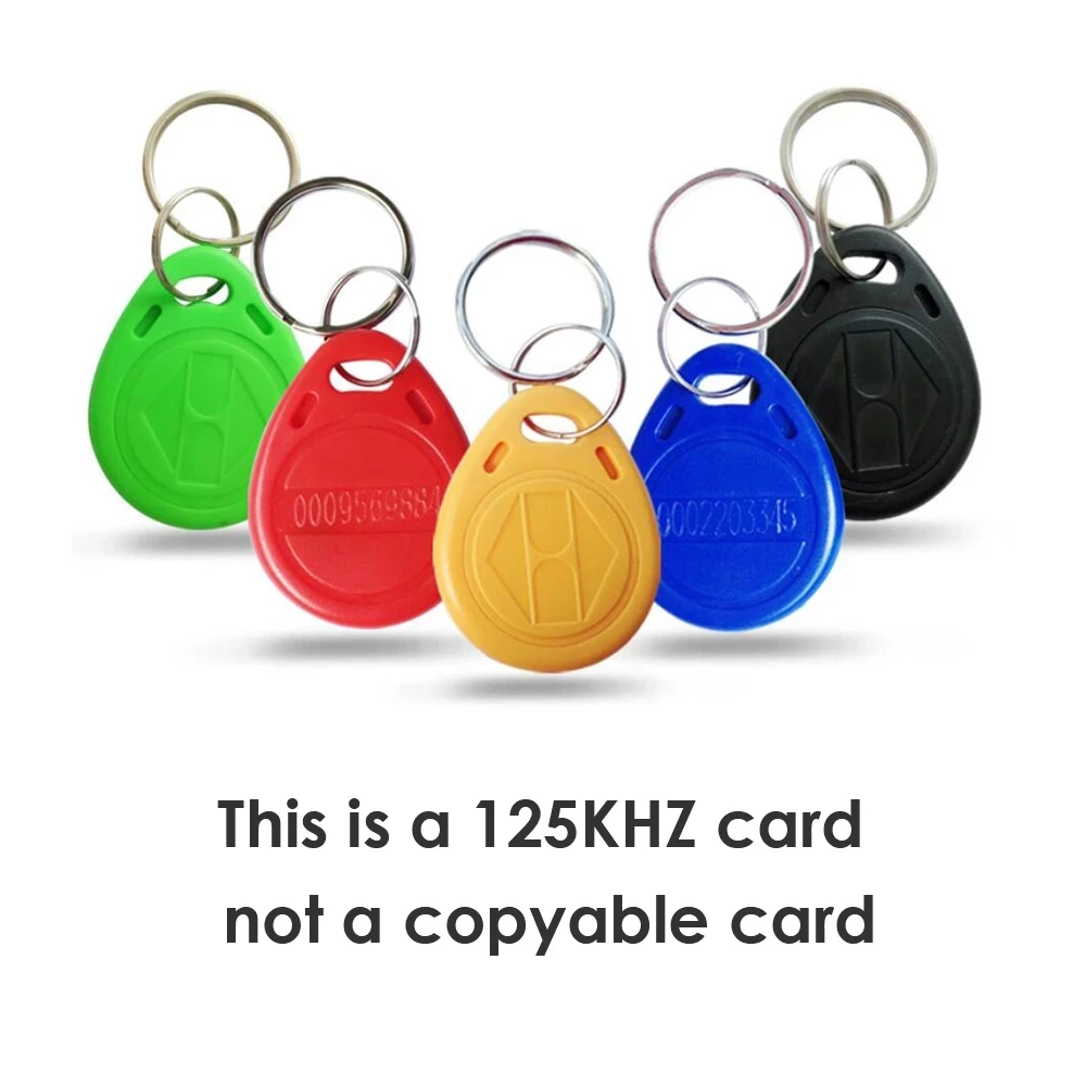 badge RFID 100 khz, étiquette RFID TK4100, carte de contrôle d'accès