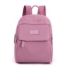 Mini Sac a dos antivol en nylon imperméable antivol pour femme, petit sac à dos de bureau