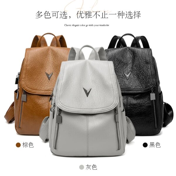 11019-217814.jpg Sac a dos Vintage en cuir véritable pour femmes