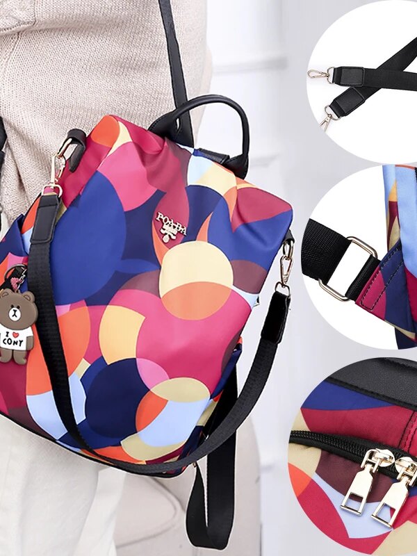 11049-651092.jpg Sac a dos antivol multifonctionnels d'été 2023, sacs à bandoulière en tissu Oxford pour adolescentes