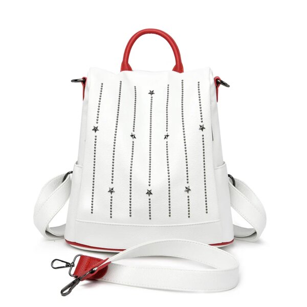 Sac a dos antivol Fashion Star pour filles, sac à dos antivol pour femmes, sacs à dos en cuir souple