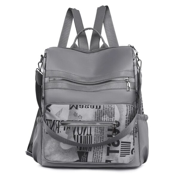 11421-357291.jpg Sac antivol pour femmes, sac à dos à épaule vert à la mode pour adolescentes