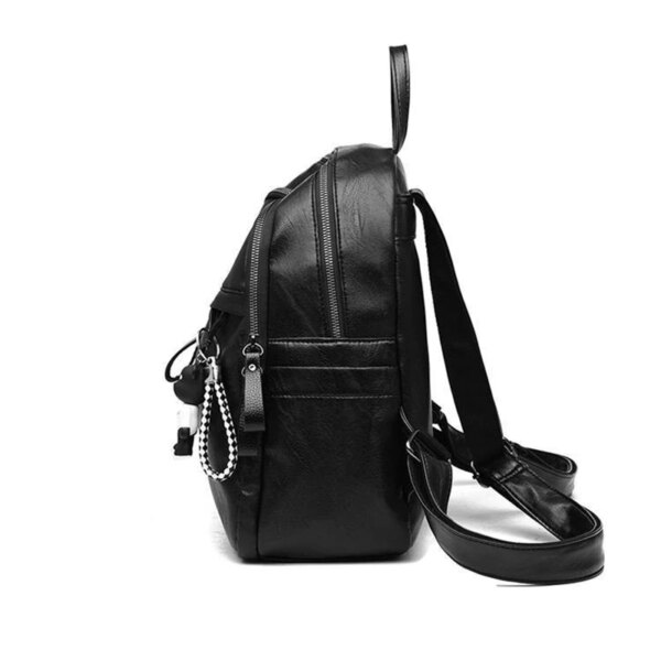 Sac Antivol à dos en cuir Anti-vol pour femmes, sac à bandoulière à la mode pour dames