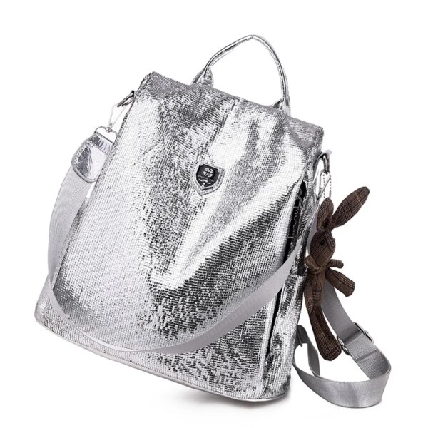 11450-cc255a.jpg Sac Antivol à dos en cuir PU pour femmes, décontracté, antivol, noir, pour l'école