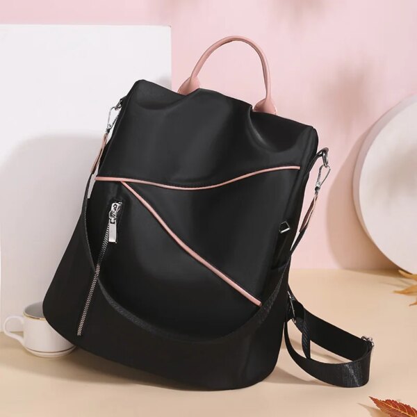 Sac a dos antivol pour femmes, imperméable, Oxford, mode