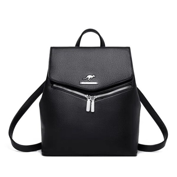 Sac Antivol à dos de styliste Anti-vol pour femmes, en cuir PU de bonne qualité