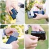 porte carte rfid Mini avec Zip, porte-monnaie pour hommes