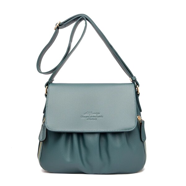 Sac Antivol à bandoulière en tissu avec LOGO Simple pour femmes, sac de loisirs de grande capacité