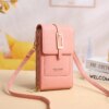 Sac Antivol à bandoulière tendance 2025 pour femmes, sacoche pour téléphone avec écran tactile