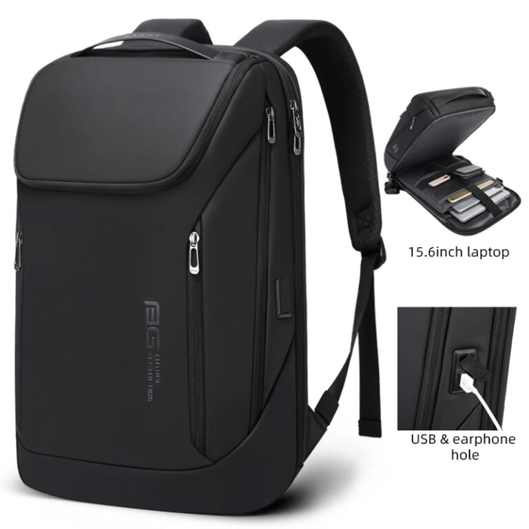Sac a dos antivol homme pour voyage noir