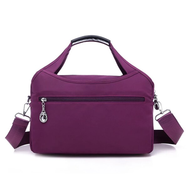 11724-200bae.jpg Sac antivol à main à fermeture éclair pour femmes, grande capacité