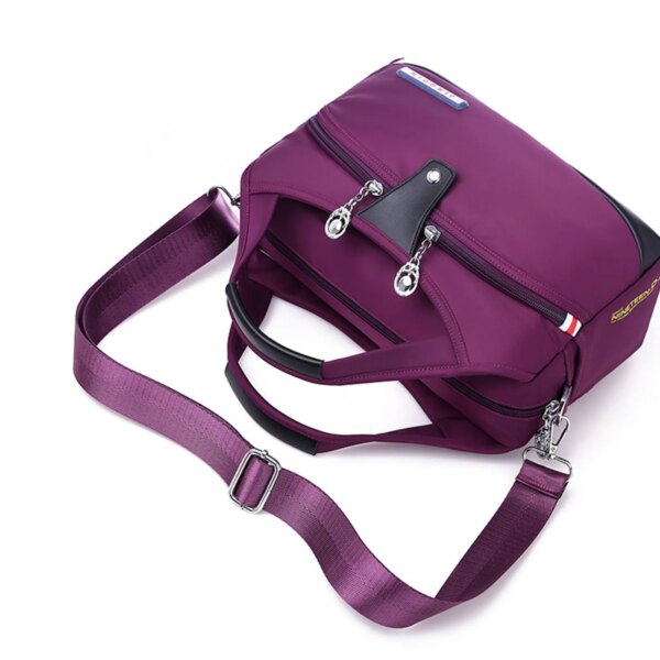 11724-812588.jpg Sac antivol à main à fermeture éclair pour femmes, grande capacité