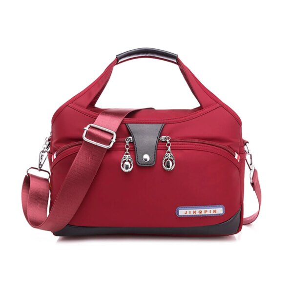 Sac antivol à main à fermeture éclair pour femmes, grande capacité