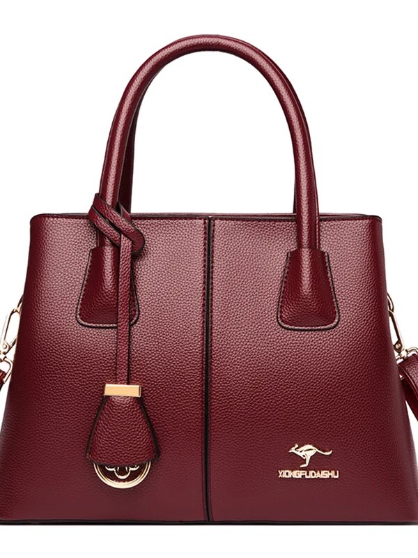 Sac antivol bandoulière de grande capacité, résistant à l'usure