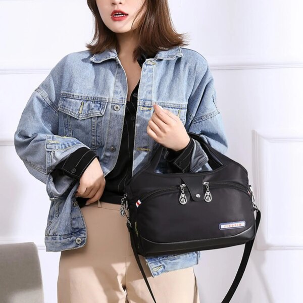 Sac a main antivol pour femmes, grande capacité, à fermeture éclair