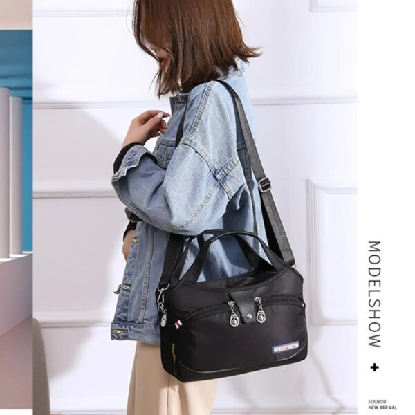 Sac a main antivol pour femmes, grande capacité, à fermeture éclair