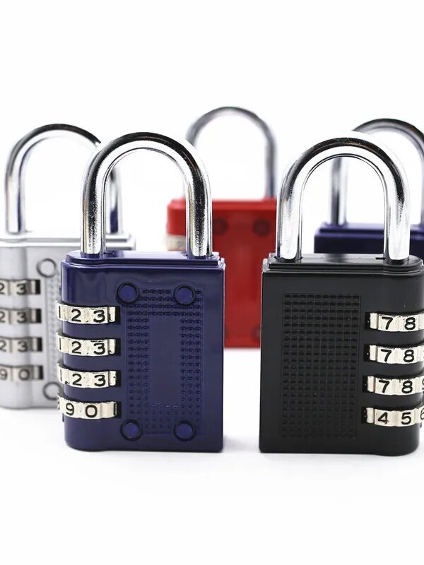 12113-f797ef.jpg cadenas à code Serrure à combinaison robuste à 4 chiffres, Protection résistante aux intempéries