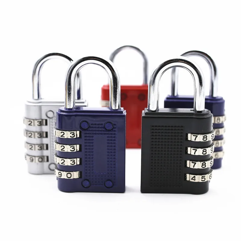 cadenas à code Serrure à combinaison robuste à 4 c