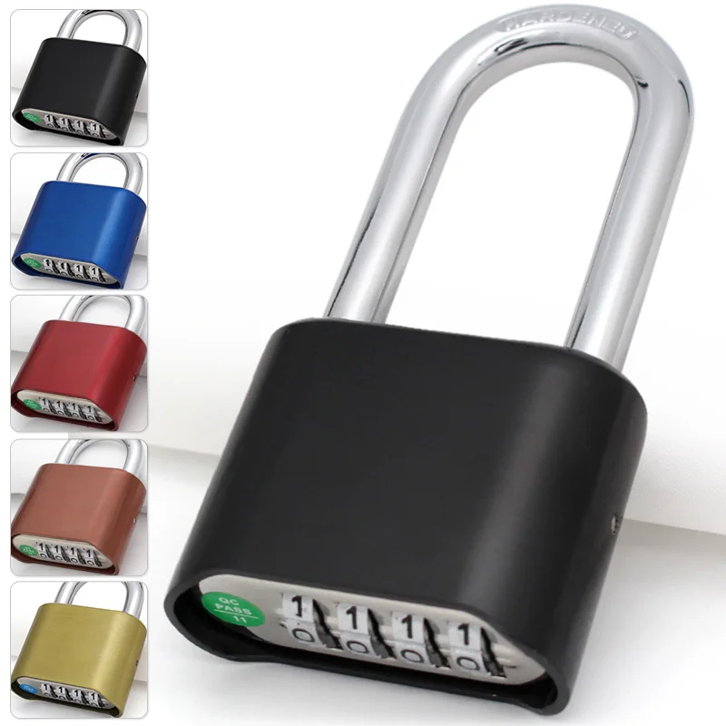 cadenas à code à combinaison de chiffres à 4 chiffres, étanche, résistant à l'ea