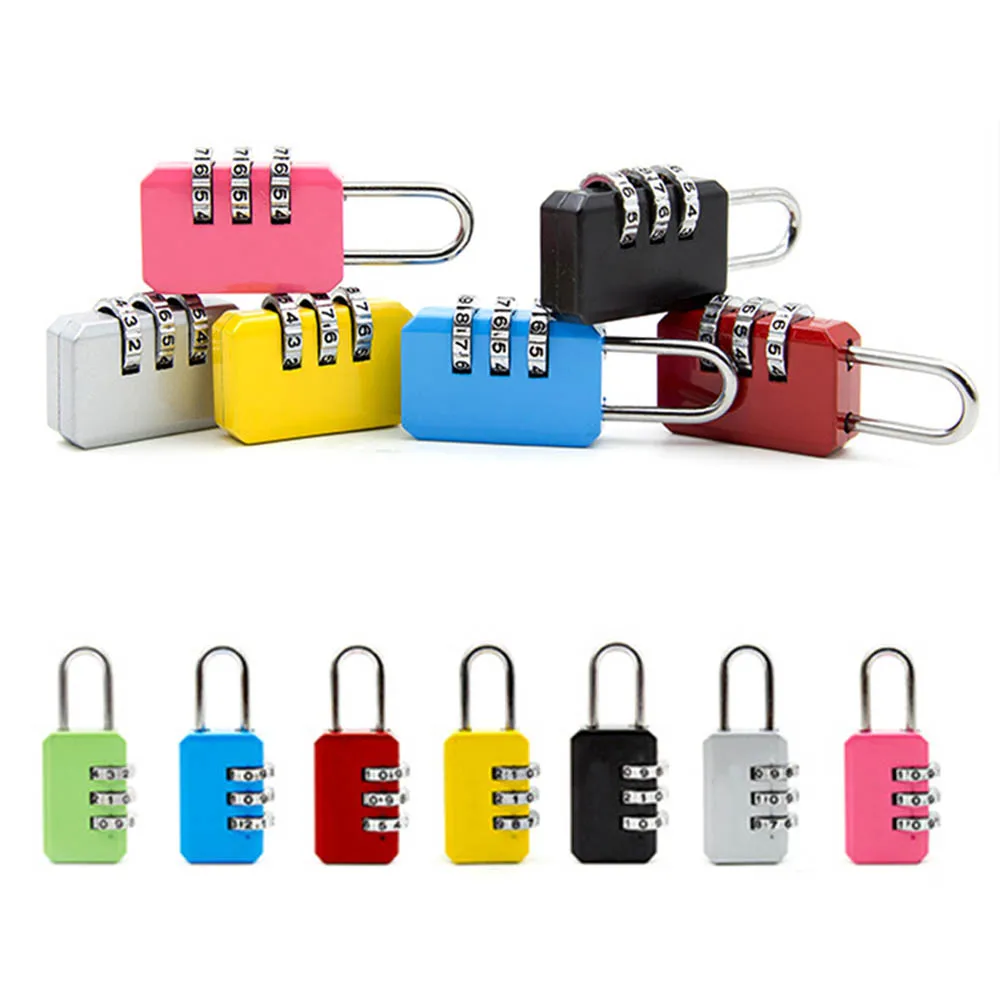 cadenas à code Serrure à 3 chiffres à combinaison 