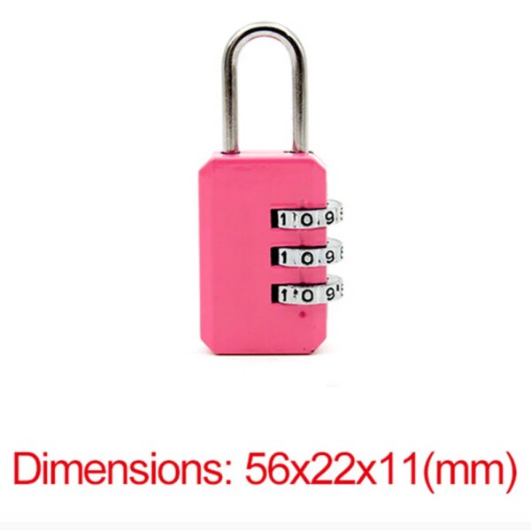 12232-c8086e.jpg cadenas à code Serrure à 3 chiffres à combinaison de chiffres