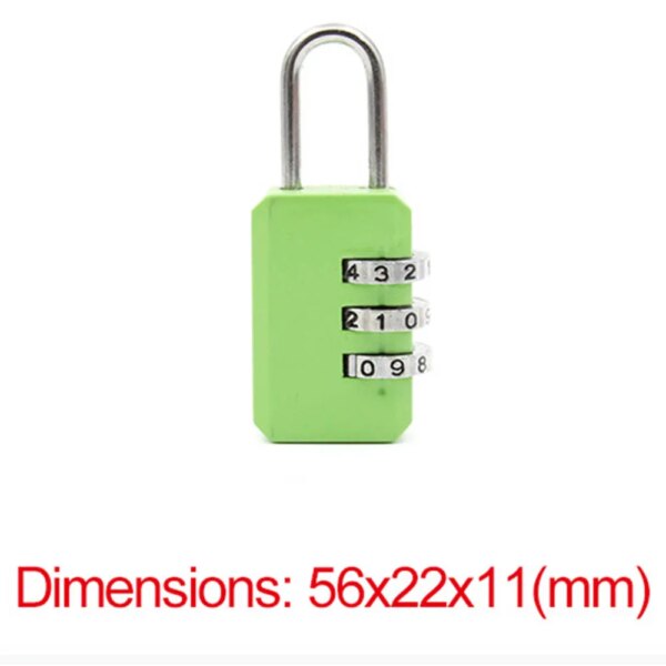 12235-a4ed99.jpg cadenas à code Serrure à 3 chiffres à combinaison de chiffres