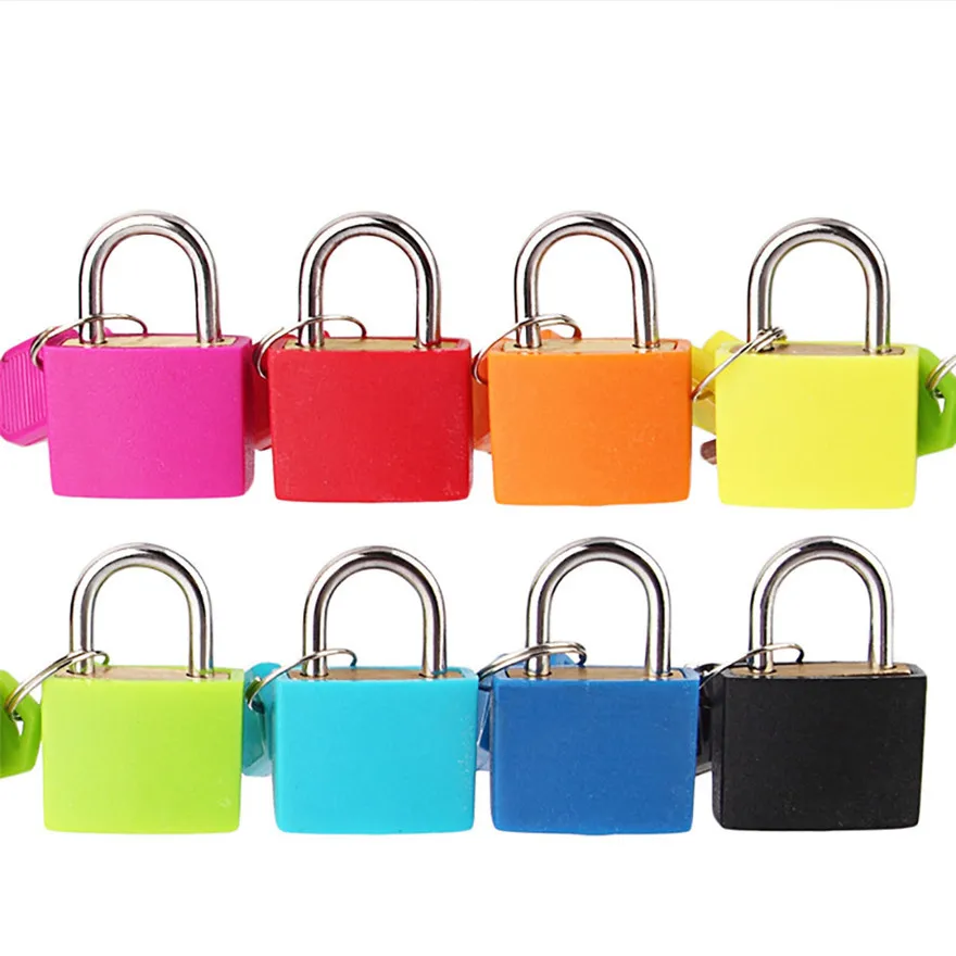 Petit cadenas à code de sécurité antivol en acier,