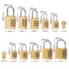 cadenas à code Serrure à combinaison 3/4 chiffres mot de passe extérieur