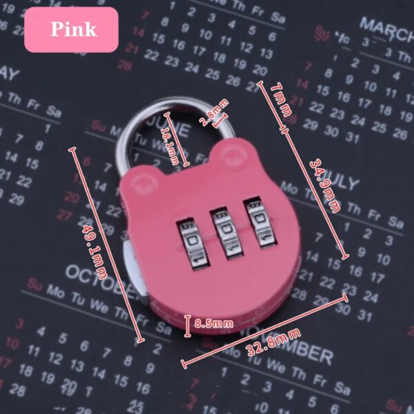 cadenas à code serrure à Code à chiffres de voyage pour bagages, cadenas à combinaison