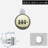 12463-ce1d39.jpg cadenas à code Verrou de boîte à mot de passe à combinaison de 3 chiffres