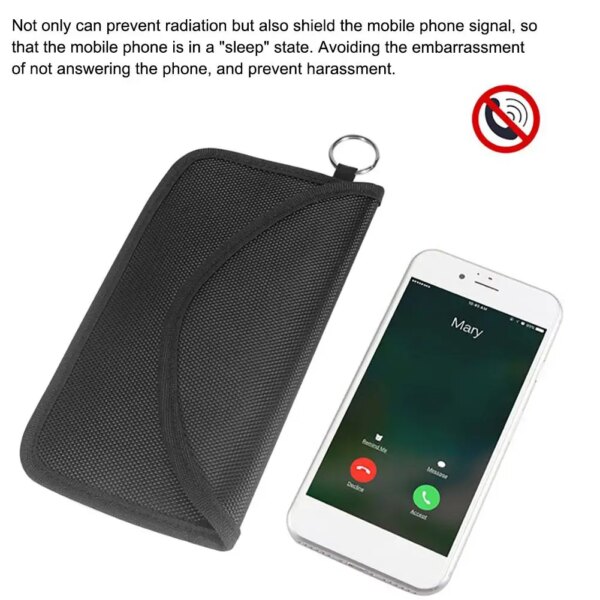 Portefeuille RFID – étui de protection anti-vol pour téléphone avec blocage de signal
