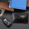 portefeuille rfid Étui en cuir PU pour bloqueur de Signal de clé de voiture