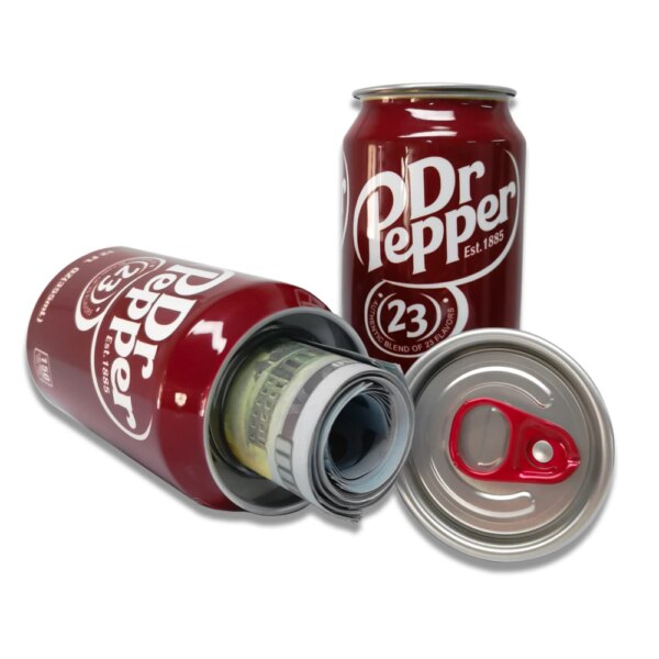 coffre fort secret Fausse Diversion Dr Pepper, coffre-fort, compartiment caché