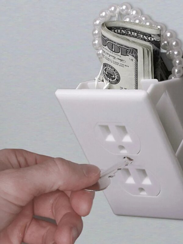 Boîte de diversion secrète pour billets – Coffre-fort cachette maison