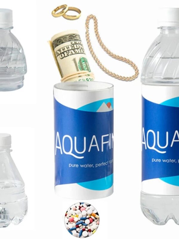 Bouteille d’eau cachette secrète – Coffre-fort de diversion