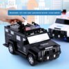 Tirelire électrique enfant camion de police – Coffre-fort secret ludique
