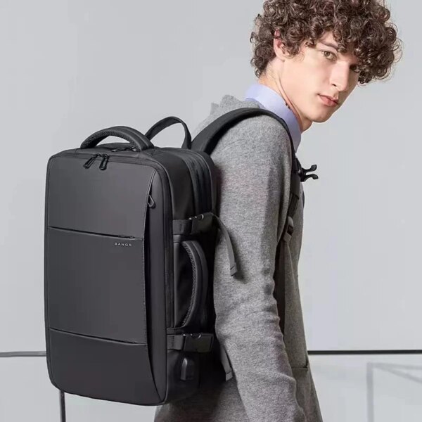Sac a dos antivol de voyage pour hommes, Business, esthétique, école, extensible, USB