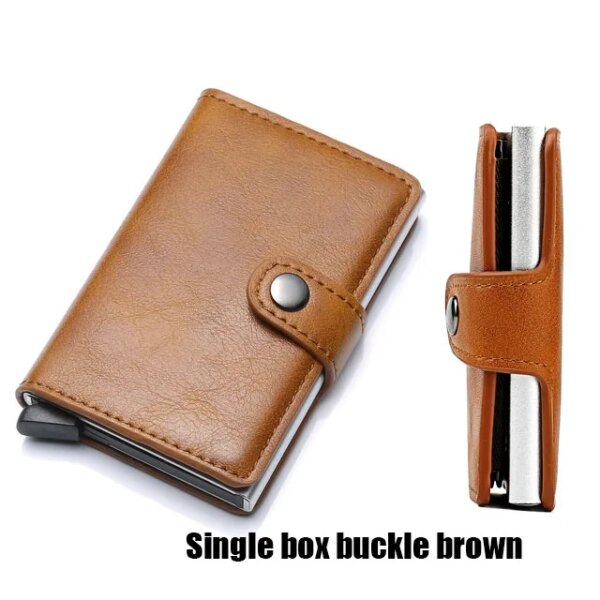 1463-f094c6.jpg porte carte rfid de crédit en cuir et Fiber de carbone pour homme et femme