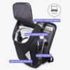 Sac a dos antivol étanche sac à dos pour ordinateur portable 17 sac d'ordinateur