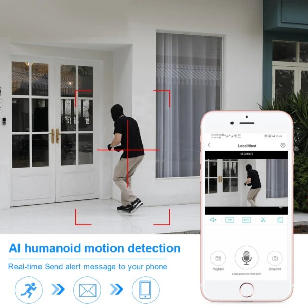 1630-a67c0a.jpg Smar Kit de Caméra de Surveillance Extérieure avec Wifi, Système de Sécurité sans Fil