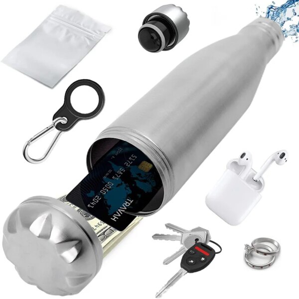 1807-6bb13d.jpg Coffre-fort Secret en acier, bouteille d'eau, coffre-fort, boîte d'argent, coffre-fort caché