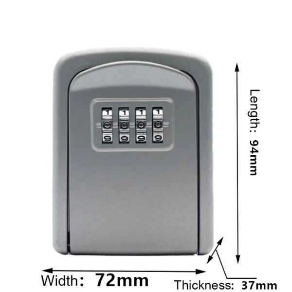 1852-776f73.jpg Coffre fort mural pour clés, boîte de rangement secrète