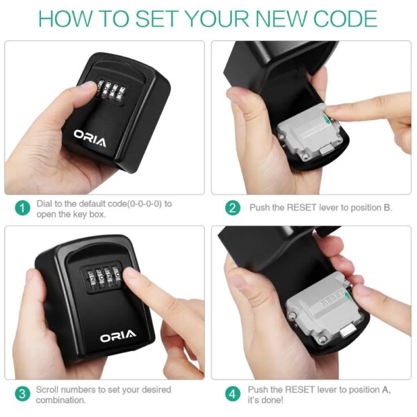 coffre fort secret mot de passe boîte à clés décoration boîte à Code de clé